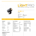 LED lámpa , LightPro , Juno 2 , 12V AC/DC , 1.5 Watt , meleg fehér , IP44 , DIY